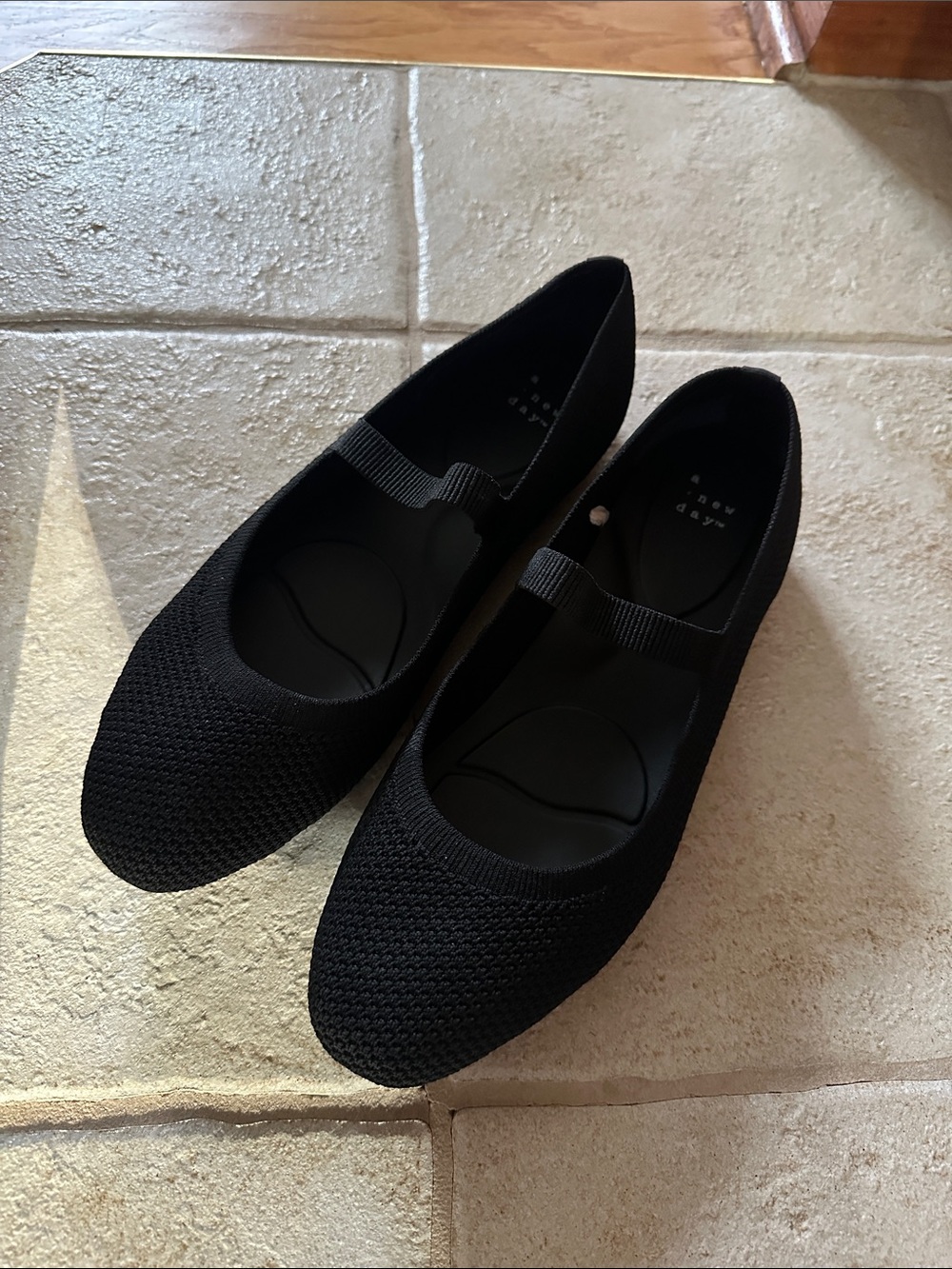 A New Day Black Flats
